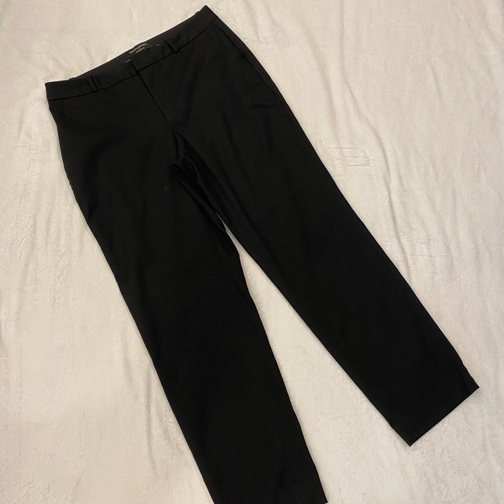 Banana Republic Black Dress Pants Straight-Leg